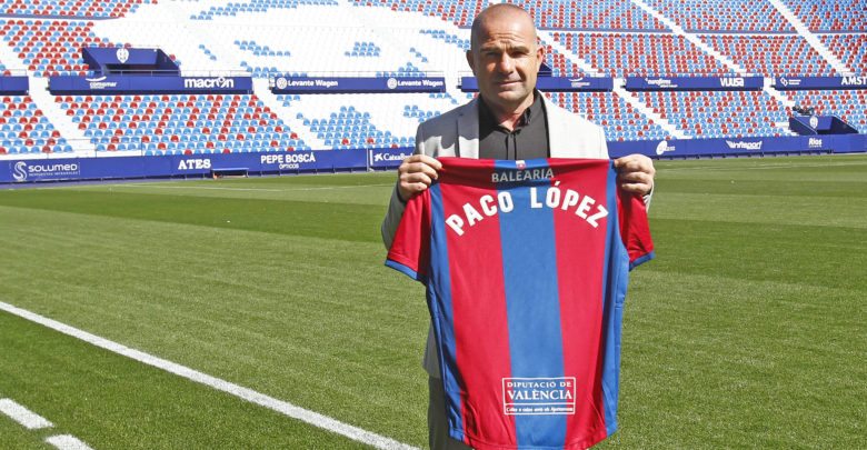 Paco López entrenador Levante UD