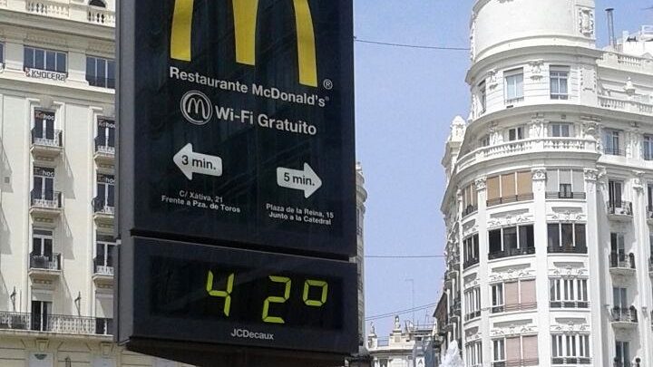 Termómetro Valencia