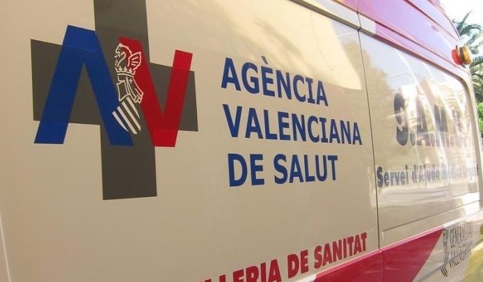 Imagen de una ambulancia de la Conselleria de Sanidad