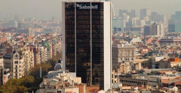 banco Sabadell cae