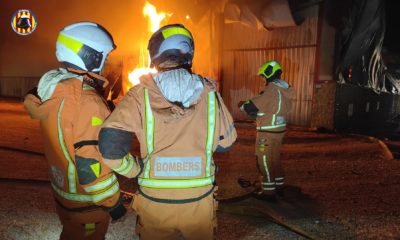 incendio nave industrial algemesí