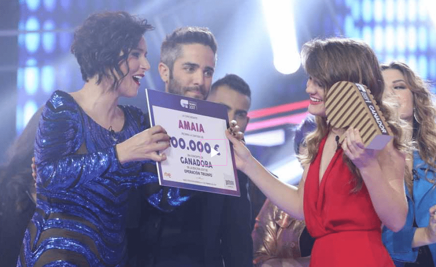 Amaia de España, ganadora de Operación Triunfo 2017