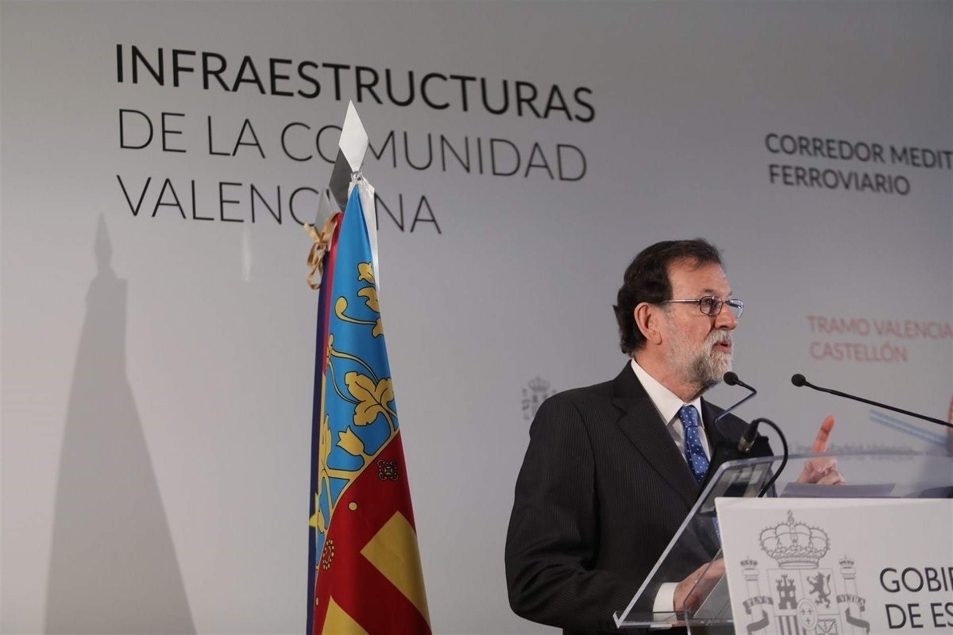 Rajoy vuelve por tercera vez a la Comunitat en menos de un mes para participar en un acto del PP en Elche (Alicante)