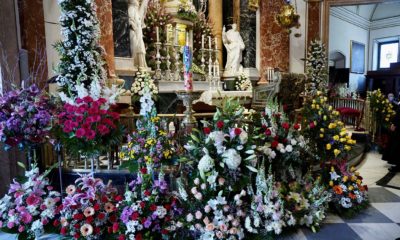 homenaje floristas virgen de los desamparados