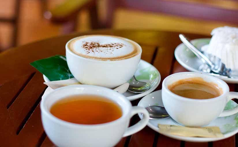 Los 5 beneficios del café y el té