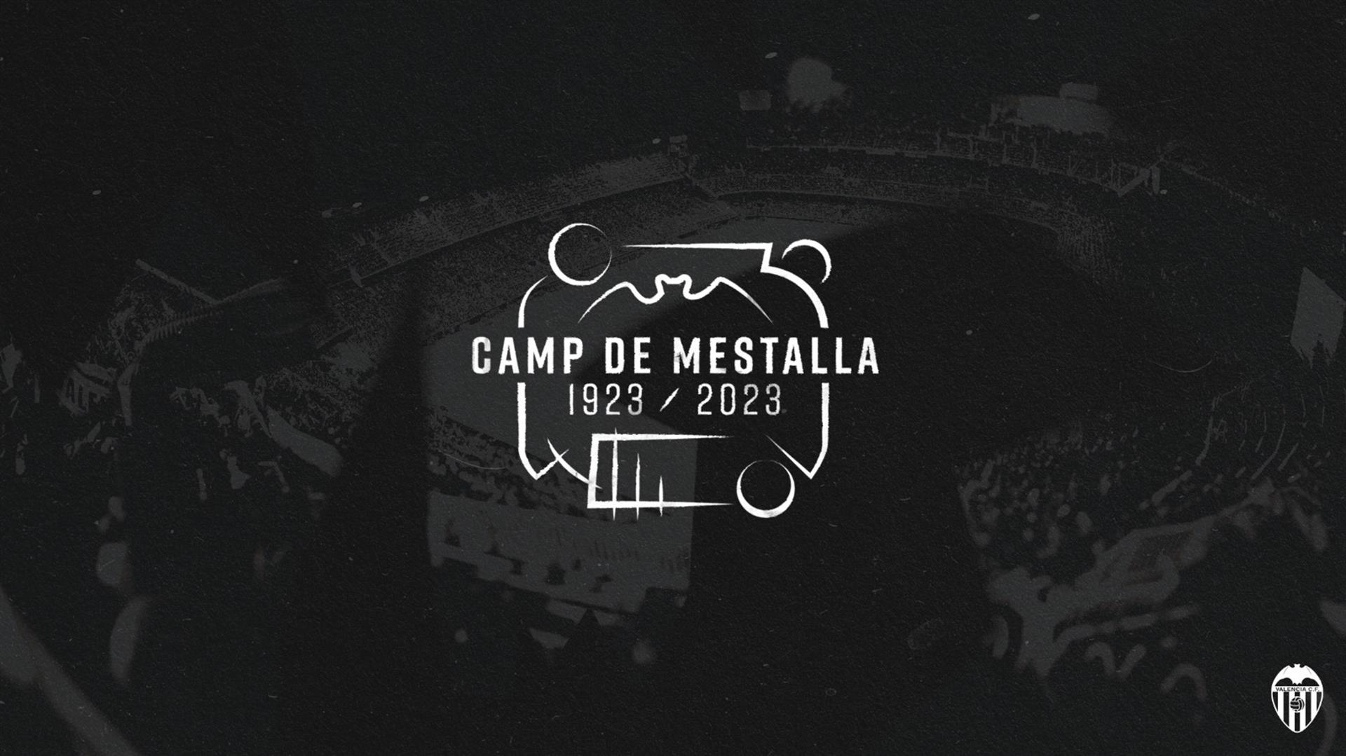 logo del centenario Mestalla
