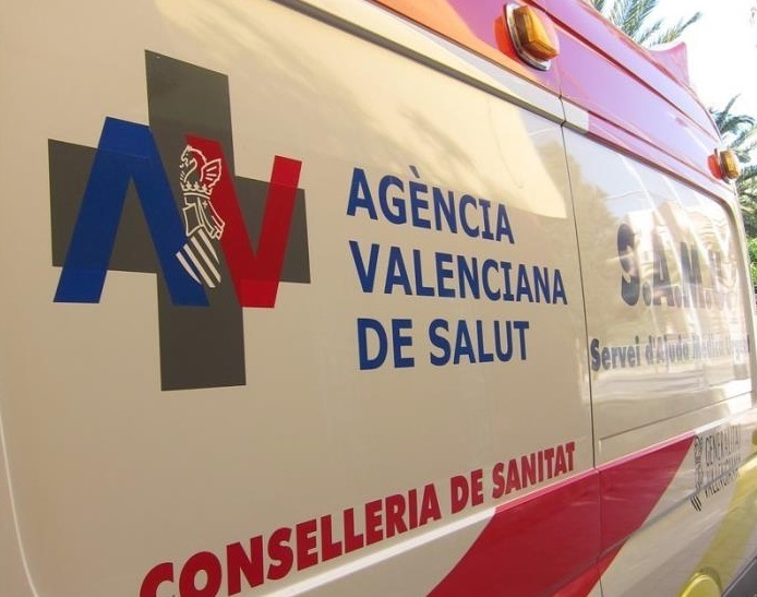 Imagen de una ambulancia de la Conselleria de Sanidad