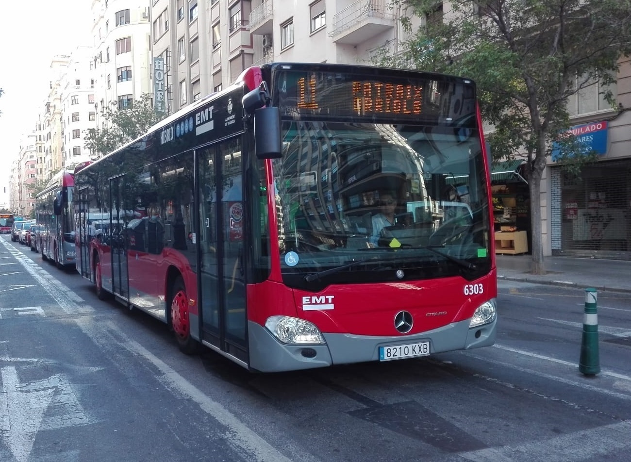Transporte gratis para los valencianos menores de 30 años