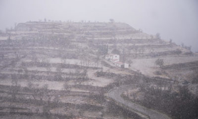 La nieve llega a la Comunitat Valenciana