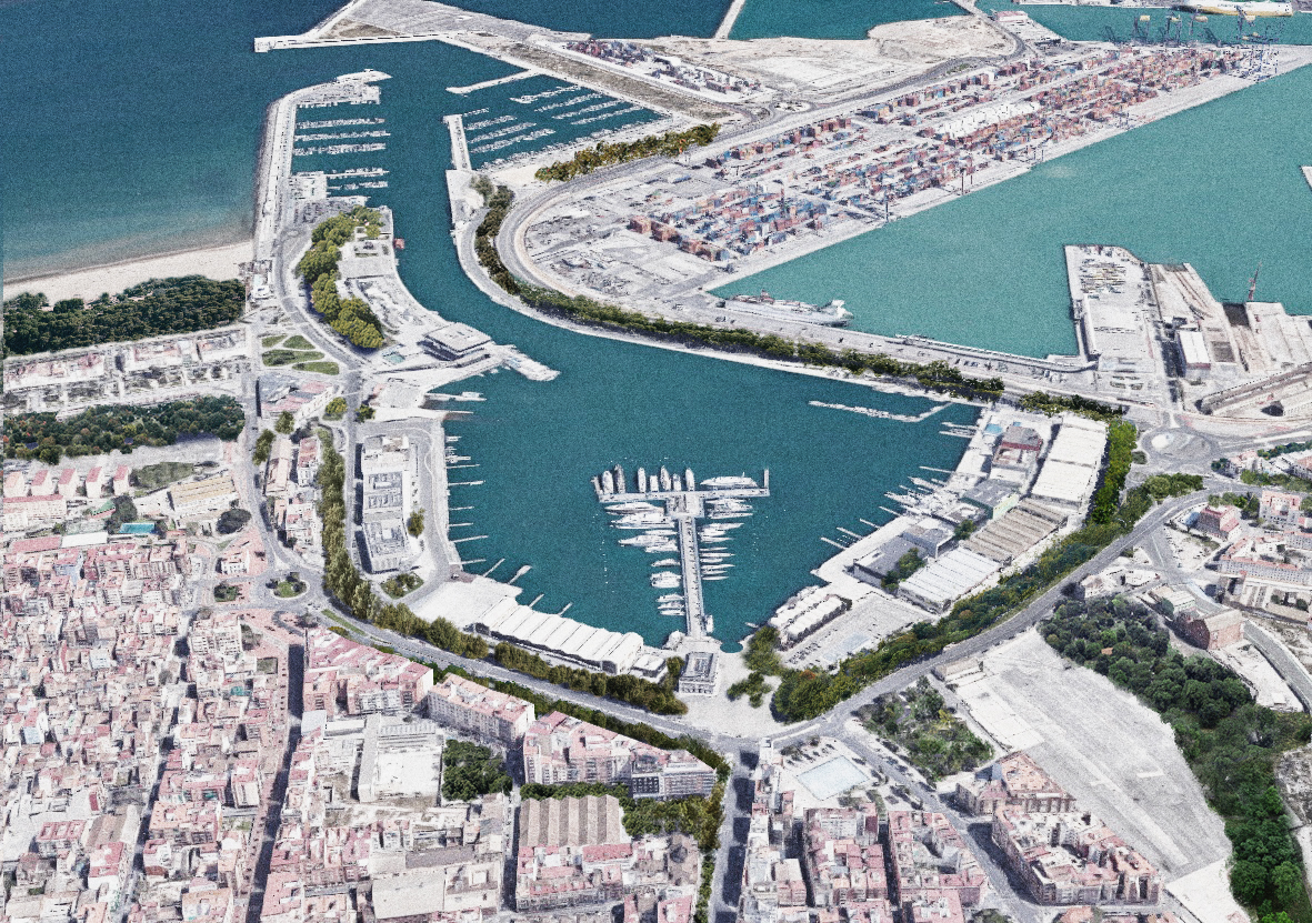 La Marina de Valencia plantea un bosque junto al mar