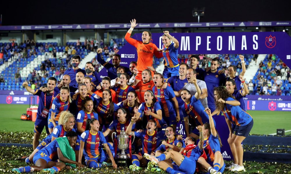 El Barça se lleva la Copa ante un orgulloso Levante (4-2) - OFFICIAL PRESS