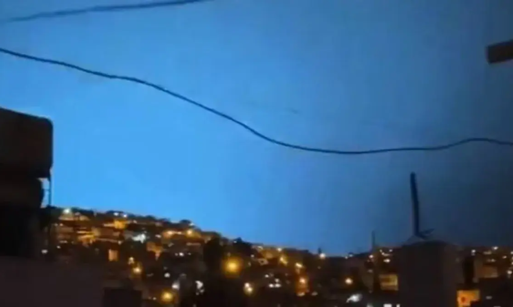 luces cielo terremoto turquia