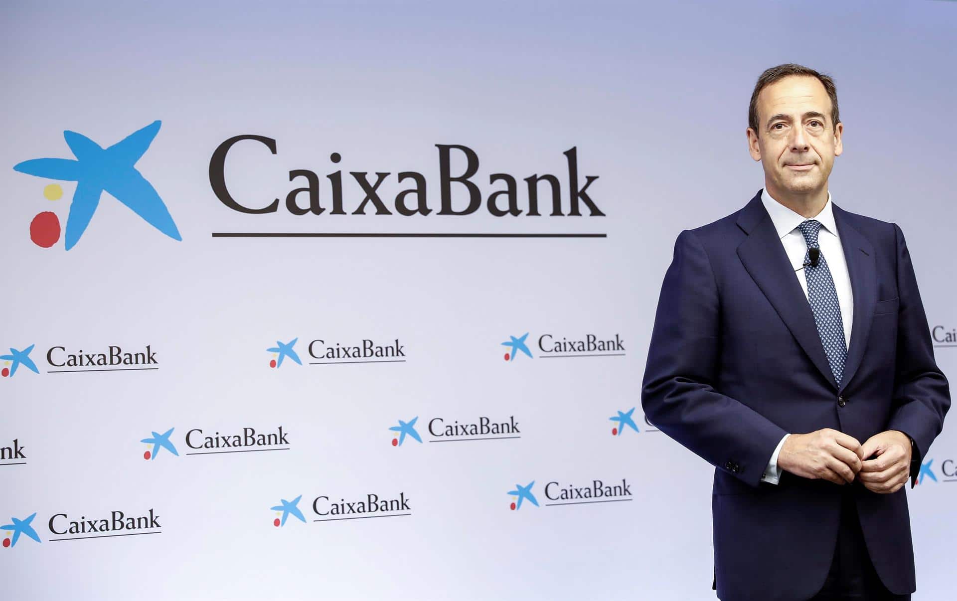 El consejero delegado de CaixaBank, Gonzalo Gortázar. EFE