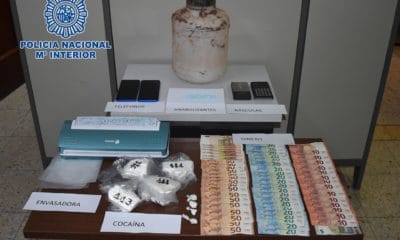 Detenida una pareja en València que vendía cocaína en Sagunt y Gilet