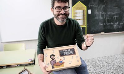 Nogales, el valenciano elegido mejor profesor de Primaria: "Los docentes tienen que salir del armario"