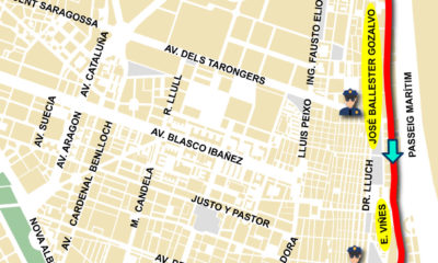 calles cortadas Vuelta Ciclista a la Comunitat Valenciana