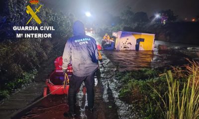 La Guardia Civil rescata a 17 personas en Quart de Poblet y Alboraia por las lluvias