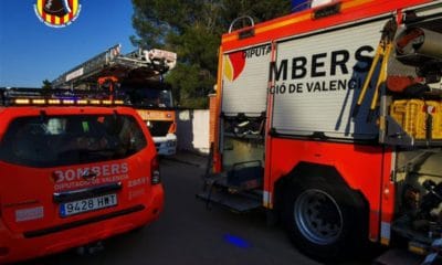 Un muerto al chocar un coche y un camión en la N-332 en Xeresa (Valencia)