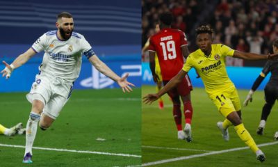Real Madrid y Villarreal, a las semifinales de la Liga de Campeones