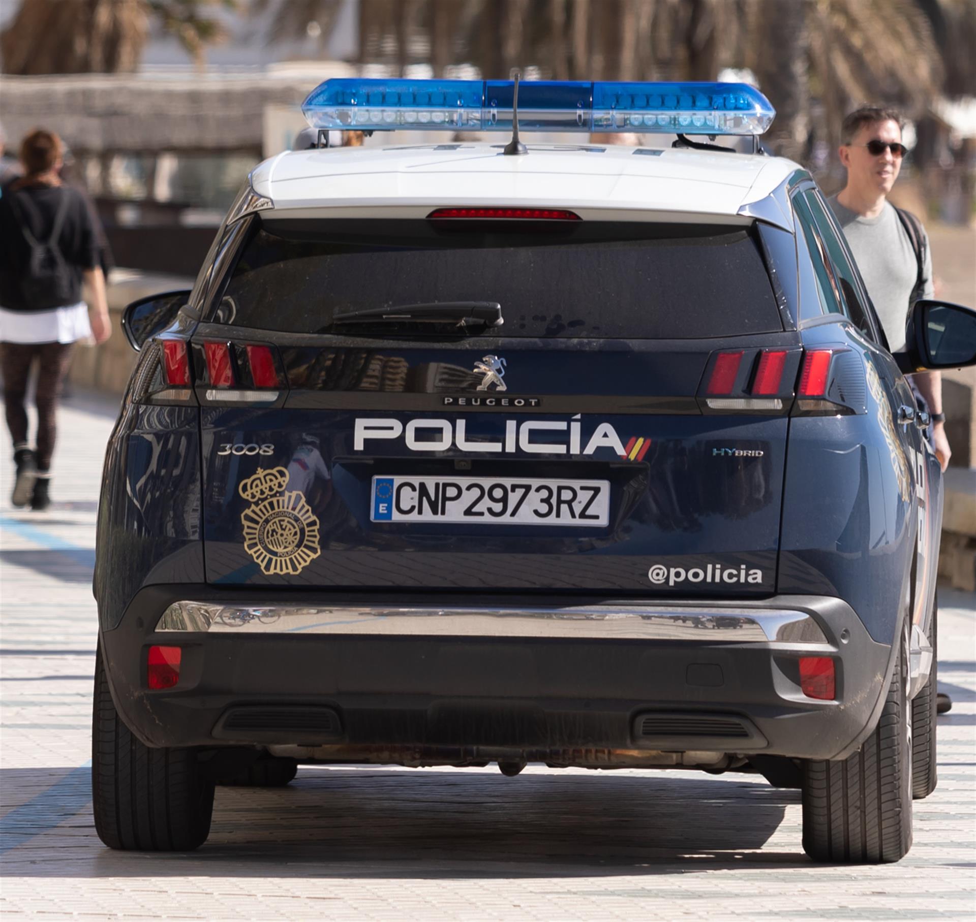 Tres detenidos tras circular de forma temeraria y con una pistola en València