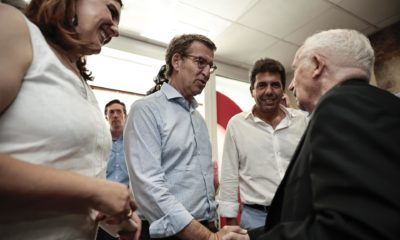 Feijóo en Valencia: Pedro Sánchez tiene "enorme talento para buscar culpables y cesarlos"