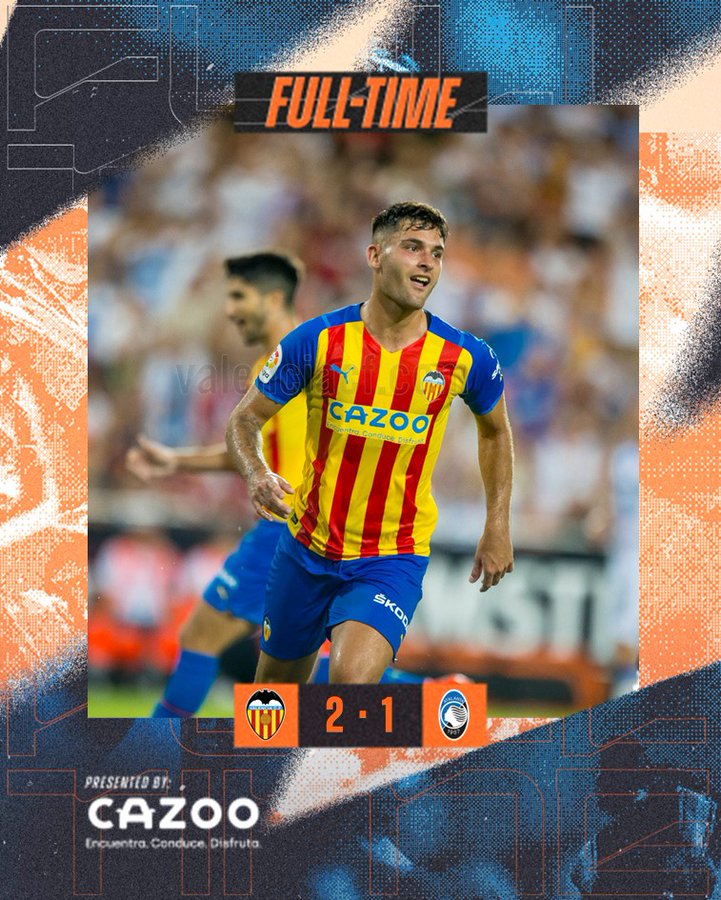 2-1: Dos buenos tantos de Hugo Duro dan el Naranja al Valencia