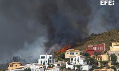 Incendio en Vall d'Ebo