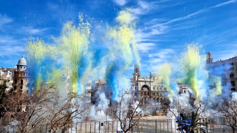 Espectáculos pirotécnicos festividad Virgen