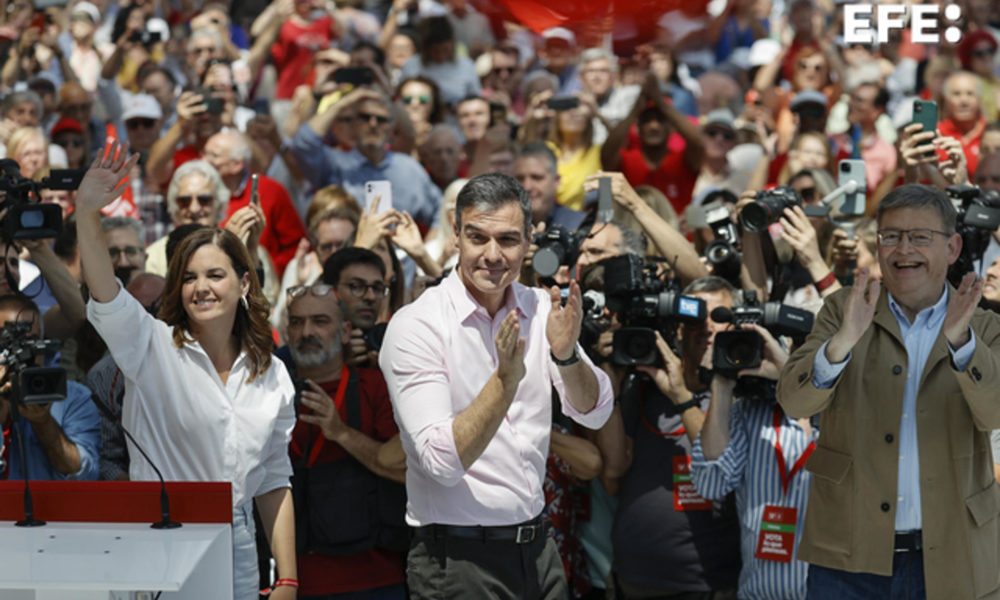 Así fue el mitin de Pedro Sánchez en València - OFFICIAL PRESS