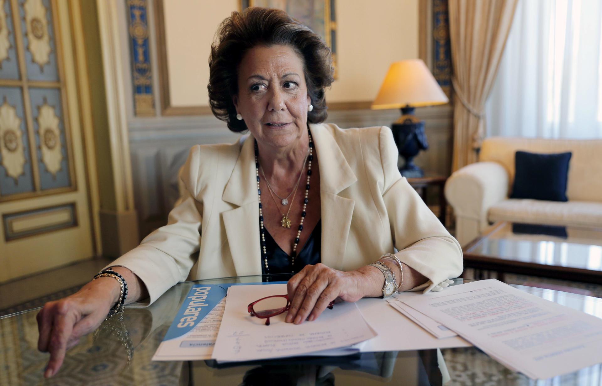 Rita Barberá Alcaldesa Honorifica