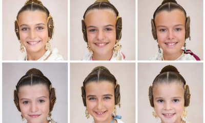 fotos candidatas Fallera Mayor Infantil de Valencia 2024