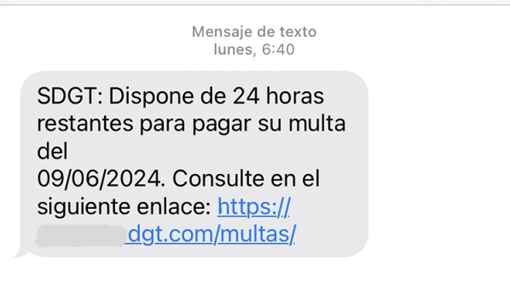 El nuevo timo de la multa falsa del que alerta la DGT