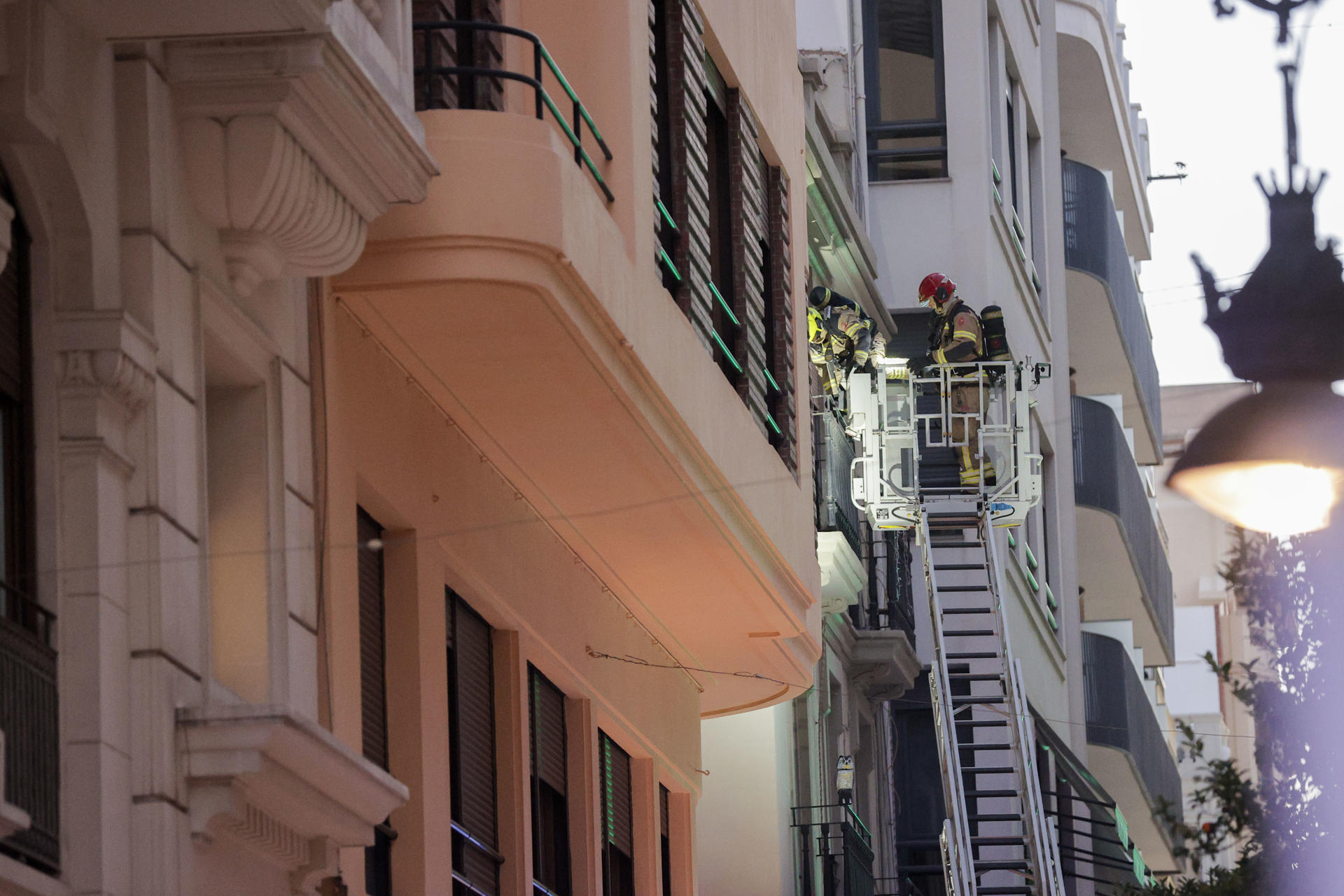 Incendio restaurante Valencia