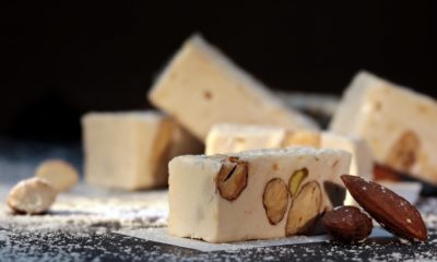 Receta de turrón de queso brie