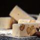 Receta de turrón de queso brie