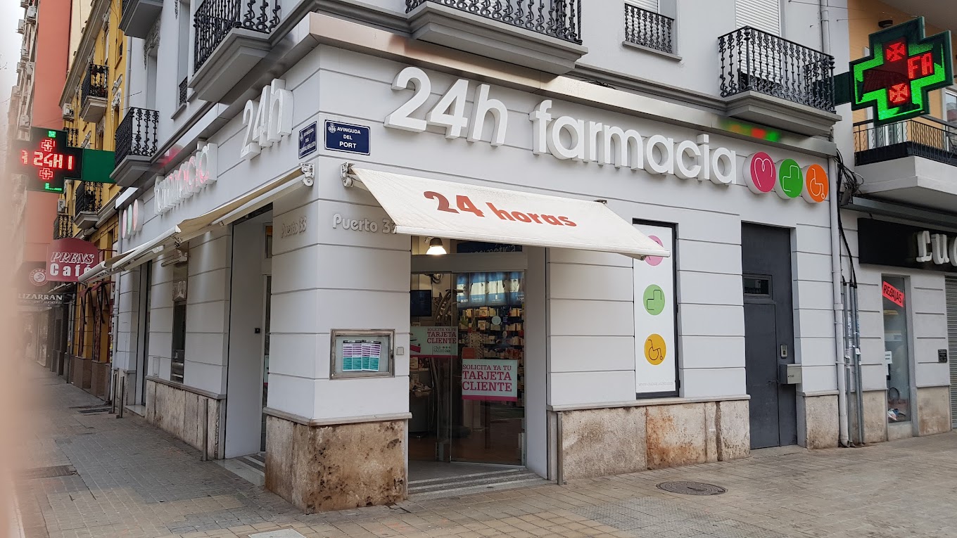Las farmacias 24 horas de Valencia
