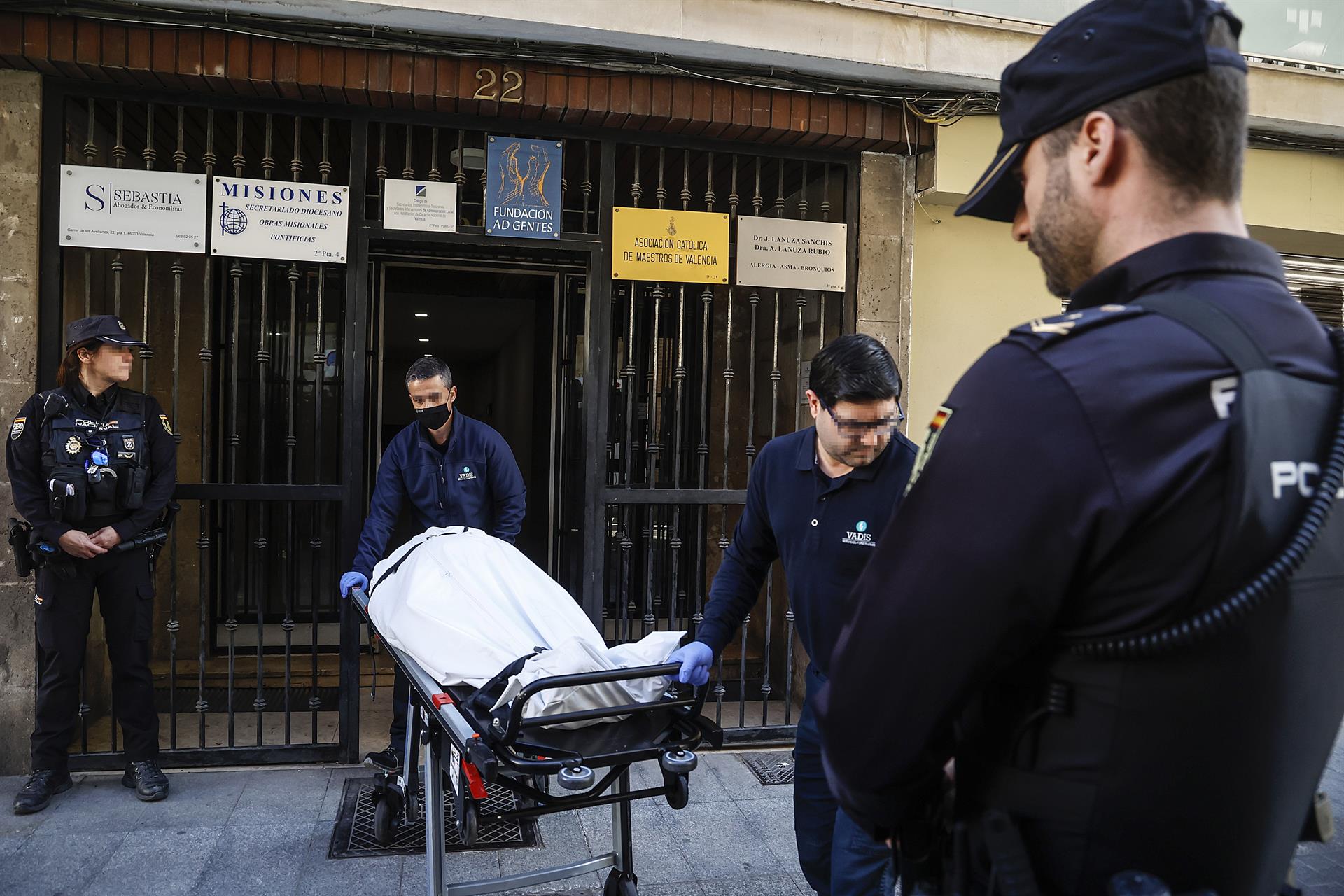 muerte cura Valencia