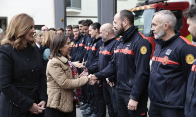 Margarita Robles bomberos Valencia