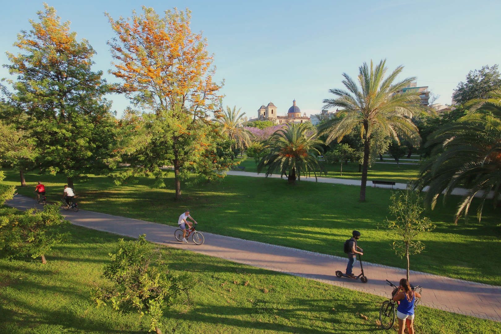 mapas interactivos Jardín del Túria València