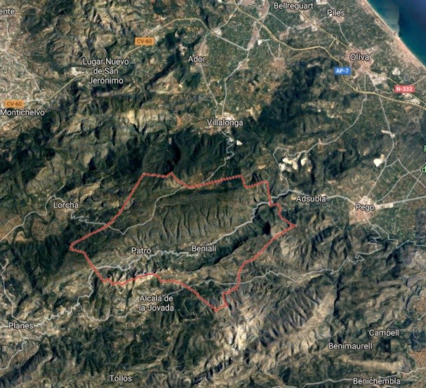 Muere ciclista barranco Vall de Gallinera
