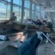 heridos tras caer techo Aeropuerto Manises
