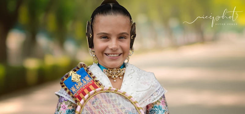 traje Marina García Arribas Batalla de Flores