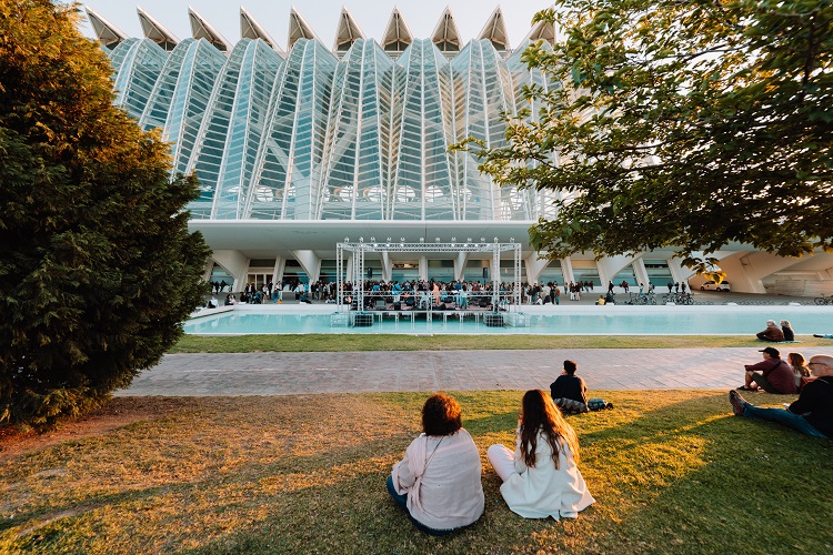 Conciertos museo ciencias lago Valencia