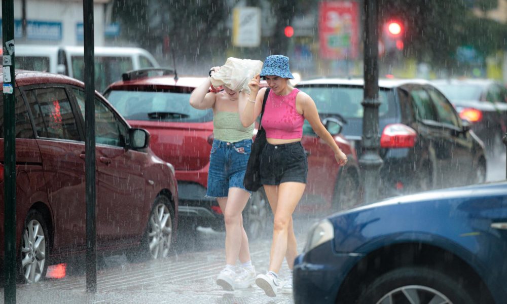 Lluvias en Valencia