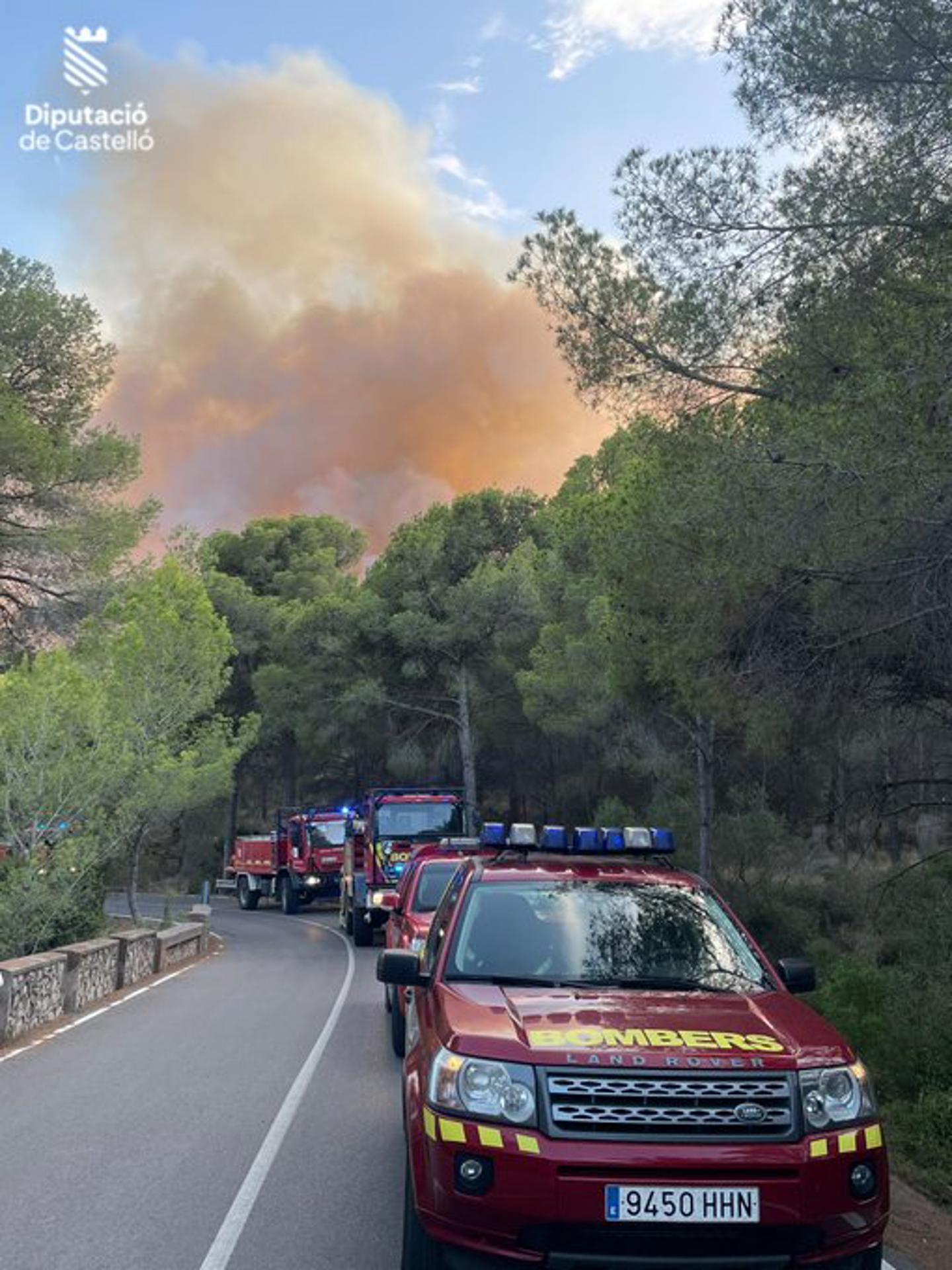 Incendios en Benicàssim Millena y Montroy