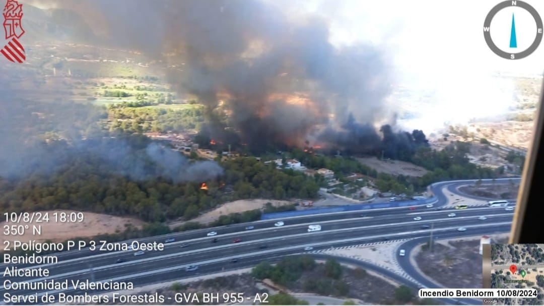 incendio Benidorm