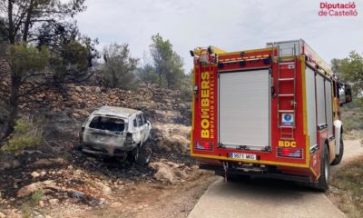 cadáver calcinado coche Castellón