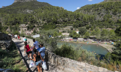 Fallece ahogado un joven de 21 años en la Fuente de los Baños en Montanejos (Castellón)