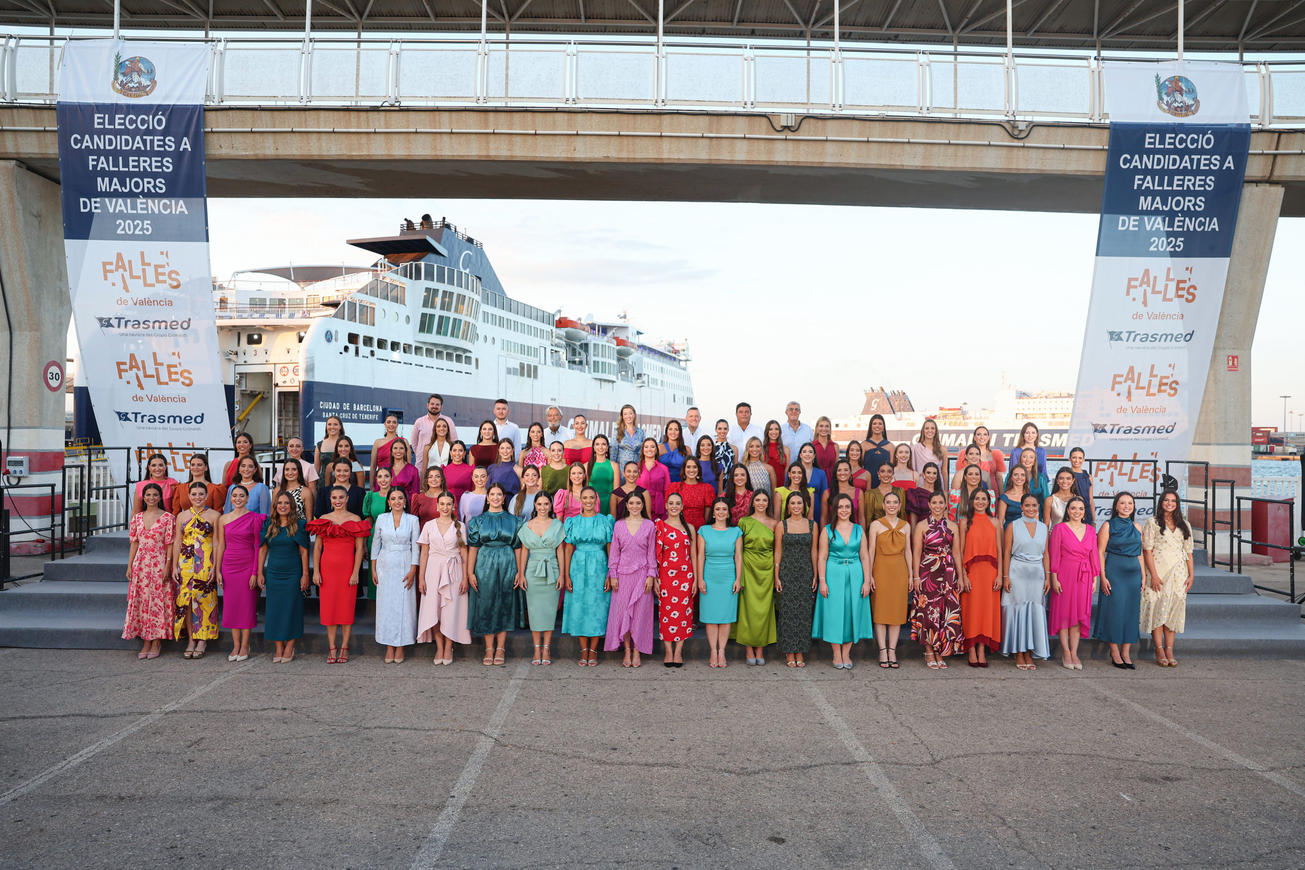 candidatas Fallera Mayor Valencia 2025 viaje Ibiza