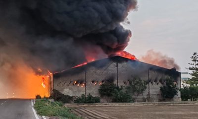 incendio nave València Alboraya